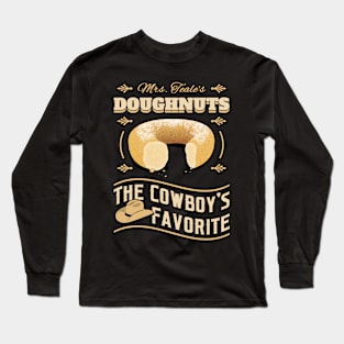 Mrs Teale's Doughnuts Long Sleeve T-Shirt